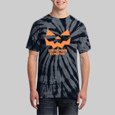 Adult Tie-Dye T-Shirt - Fall - Jacko Lantern Orange  Thumbnail