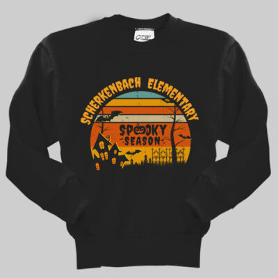 Youth Crewneck - Fall - Haunted House  Thumbnail