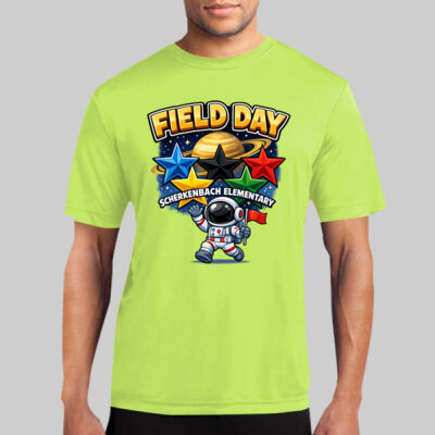 Adult Performance Tee - First Grade: Neon Yellow Thumbnail